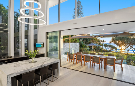 photographie immobilière de luxe : cuisine